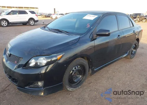 2009 Toyota Corolla S z USA, uszkodzony, nr VIN 1NXBU40E29Z128502
